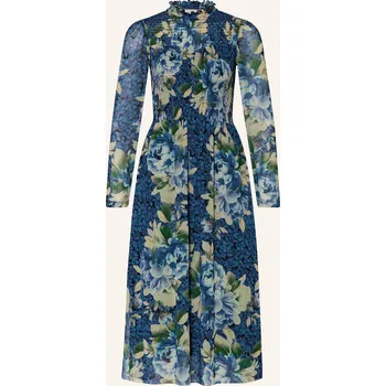 Dámské šaty Rich & Royal Dámské Síťované Šaty, modrá / tmavě žlutá /...