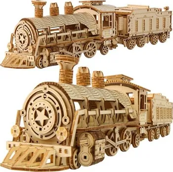 ostatní stavebnice Kruzzel 26515 3D puzzle lokomotiva 282 dílků