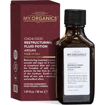 Stylingový přípravek My.Organics The Organic Restructuring Xmas Fluid Potion Argan 30 ml