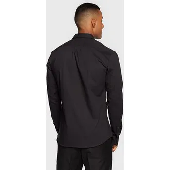 Pánská košile Hugo Košile Ero3 50475678 Černá Extra Slim Fit S