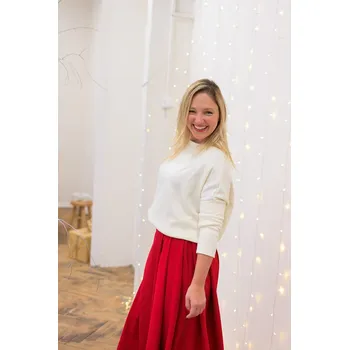 Dámský svetr Tedy's Oversize svetr Sienna Barva: vínová, Velikost: 40-42