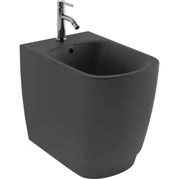 Bidet Kludi Resa S - Stojící bidet, otvor pro baterii, matná černá 27BIB0139