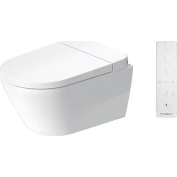 Bidet Duravit SensoWash D-Neo - Elektronický bidet s keramikou, závěsný, HygieneGlaze, Rimless, SoftClose, bílá 654000012004300