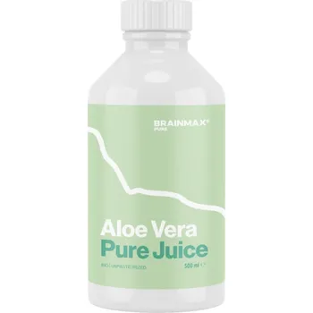 Nápoj pro sportovce BrainMax Pure Aloe Vera Juice, BIO, 500 ml