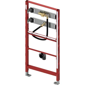 WC sada Tece TECEprofil - Předstěnová instalace pro pisoár, se splachovacím ventilem TECE U 1, stavební výška 1,12 9320008