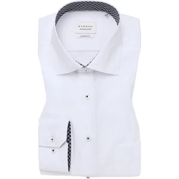 Pánská košile Košile Eterna Comfort Fit Dynamic cotton bílá 1282_00E15K velikost: 41, délka rukávu: dlouhý rukáv