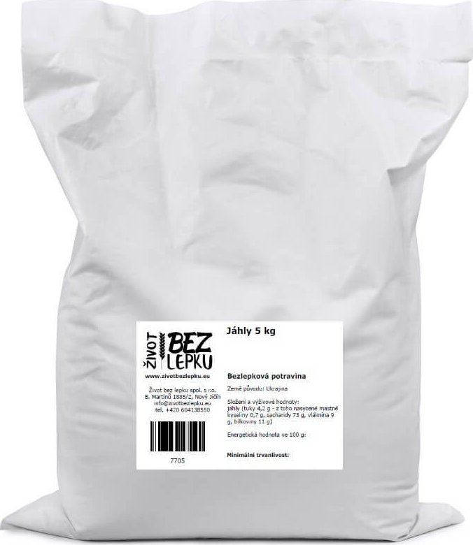 Život bez lepku Jáhly 5 kg
