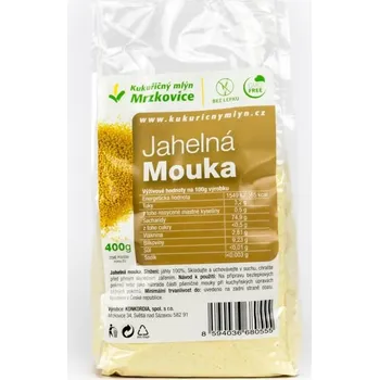 Mouka Kukuřičný mlýn Jahelná mouka hladká 400 g