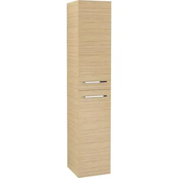 Villeroy & Boch Avento - Skříňka vysoká, 35x176x37 cm, 2 dvířka, Nordic Oak A89400VJ