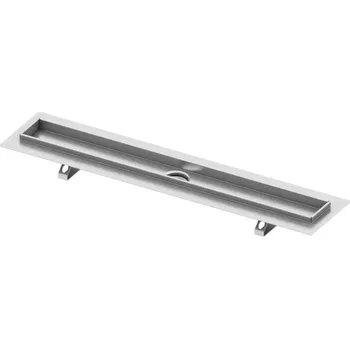 Odvodňovací žlab Tece TECEdrainline - Sprchový žlab 70 cm, s těsnicí páskou Seal System, nerez 600700
