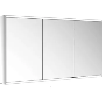 Koupelnový nábytek Keuco Royal Modular 2.0 - Zrcadlová skříňka s LED osvětlením, 140x70x12 cm, hliník 800311140000200
