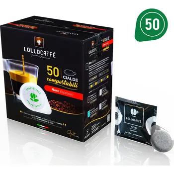 Kávové E.S.E. pody Lollo Caffé NERO 50 ks