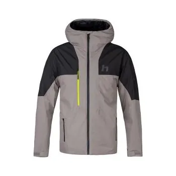 Pánská casual bunda Hannah SCOTY steeple gray/anthracite XL; Šedá bunda + DÁREK DLE VÝBĚRU!