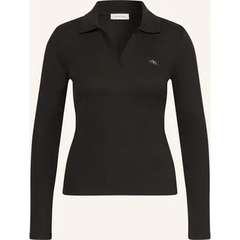 Dámské tričko Calvin Klein Jeans Dlouhé Rukávy Johnny, bílá