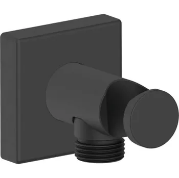 Sprchový držák Duravit Příslušenství - Sprchové kolínko s držákem, matná černá UV0630010046