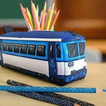 Penál Penál Vlak - 810 modrá