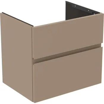 Nábytek Ideal Standard Finesse - Umyvadlová skříňka, 60x44x55 cm, 2 zásuvky, Matt Greige E3386UP