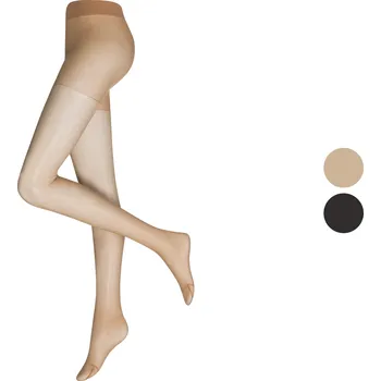 Dámské punčochy esmara® Dámské podpůrné punčochové kalhoty 40 DEN, 2 páry