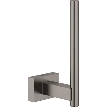 Grohe Essentials Cube - Držák náhradního toaletního papíru, kartáčovaný Hard Graphite 40623AL1