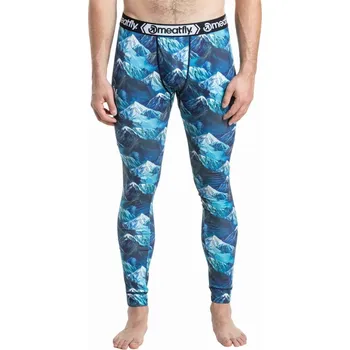 Pánské termo spodky Pánské termo kalhoty Meatfly Sloan modrá XL