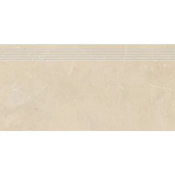 Rako Fly DCP84885, schodovka, béžová, matná, hladká, 40 x 80 x 1 cm