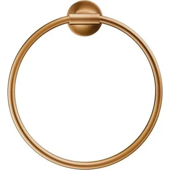 Držák na ručník Duravit Starck T - Držák ručníku, kartáčovaný bronz 0099470400