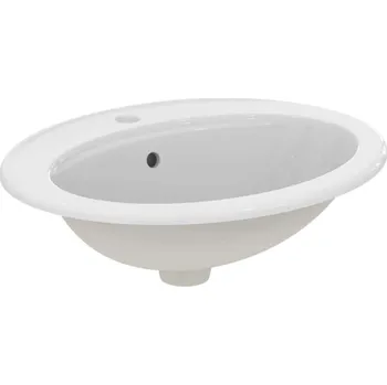 Umyvadlo Ideal Standard Eurovit - Umyvadlo 56x46 cm, s přepadem, otvor pro baterii, bílá E874901