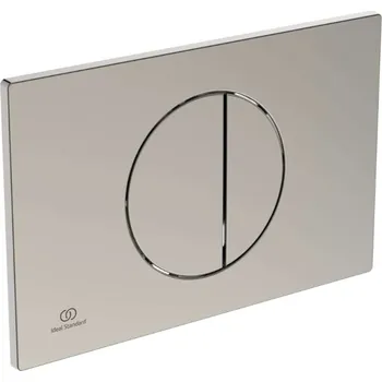Splachovací tlačítko Ideal Standard Oleas - Ovládání splachování, ocel R0503GN