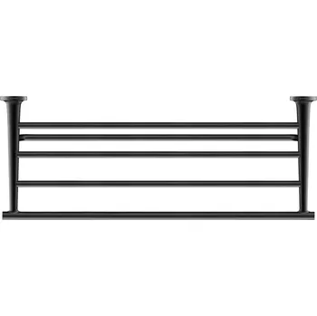 Držák na ručník Duravit Starck T - Držák ručníků, délka 60 cm, černá mat 0099444600