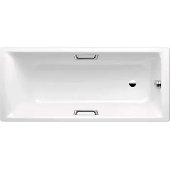 Vana Kaldewei Ambiente - Obdélníková vana Puro Star 699, 190x90 cm, s otvory pro madla, Perl-Effekt, bílá 259923003001