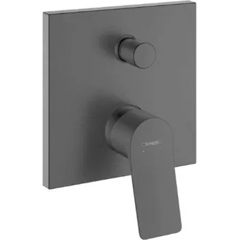 Hansgrohe Vivenis - Baterie pod omítku, pro 2 spotřebiče, kartáčovaný černý chrom 75415340