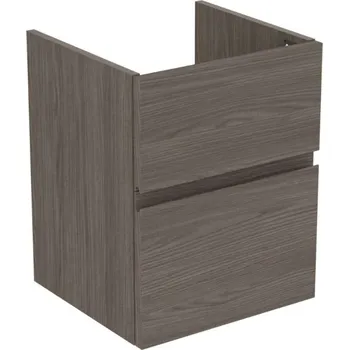 Nábytek Ideal Standard Finesse - Umyvadlová skříňka, 43x40x54 cm, 2 zásuvky, Dark Elm E3405UR