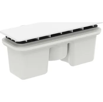 Sifon Ideal Standard Ultra Flat New - Odtoková souprava pro vaničky, matná bílá T4493V1