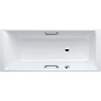 Vana Kaldewei Ambiente - Obdélníková vana Puro Star 699, 190x90 cm, s otvory pro madla, boční přepad, Perl-Effekt, bílá 259900013001