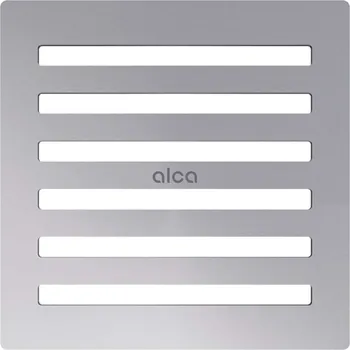 Odvodňovací žlab Alcadrain Rošty - Mřížka 10x10 cm, nerez MPV003