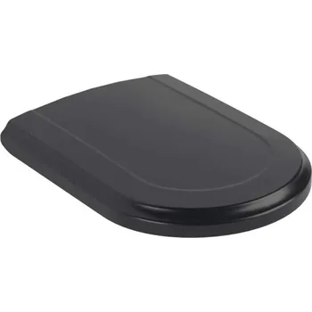 WC sedátko Villeroy & Boch Hommage - WC sedátko, SoftClosing, QuickRelease, Pure Black 8809S1R7