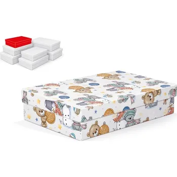 Dárková taška UNIPAP krabice dárková vánoční A-V010-B 26x17x6cm 5371024 557848