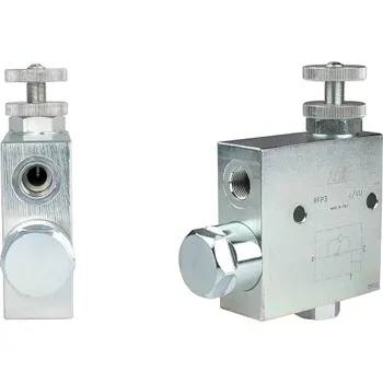 Ventil Hydrolider Ventil regulátoru průtoku RFP3 VU závity: 3/8" max. průtok: 60L/min max. tlak: 350bar