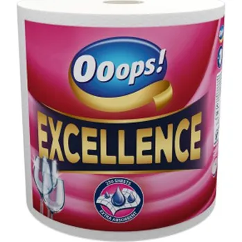 Papírový kapesník Papírové utěrky OOOPS! Excellence 3 vrstvy, 250 útržků