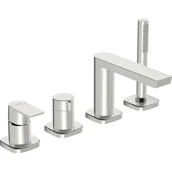 Vodovodní baterie Hansa Stela - Baterie na okraj vany, 4-otvorová instalace, chrom 57302173