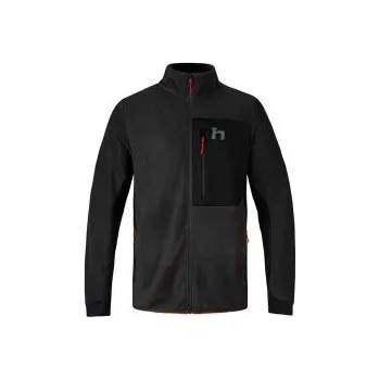 Pánská mikina Hannah YUKON black sand L; Černá mikina + DÁREK DLE VÝBĚRU!