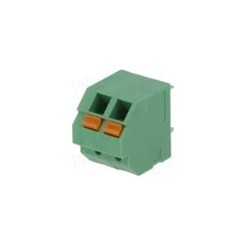 Elektrický konektor Svorkovnice do plošného spoje úhlový 3,81mm póly 2 na PCB