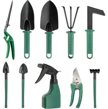 Sada nářadí D3010 set zahradního nářadí 10ks v kufříku