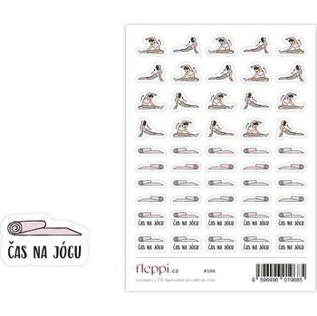 samolepka Fleppi Samolepky Joga