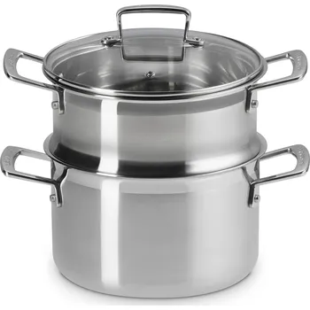 Pánev Le Creuset, Hrnec s napařovací vložkou, 3vrstvý, 20 cm - Formadore