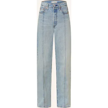 Dámské džíny Levi's® Dámské Rovné Džíny Ribcage, 63 med indigo - worn in, 38