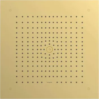 Hansgrohe Raindance E - Hlavová sprcha, 40x40 cm, EcoSmart, leštěný vzhled zlata 26253990