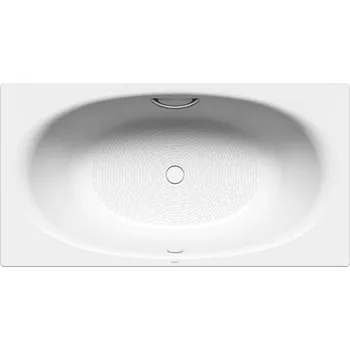 Vana Kaldewei Avantgarde - Vana Ellipso Duo 230, 190x100 cm, s otvory pro madlo, celoplošný antislip, Perl-Effekt, bílá 286010213001