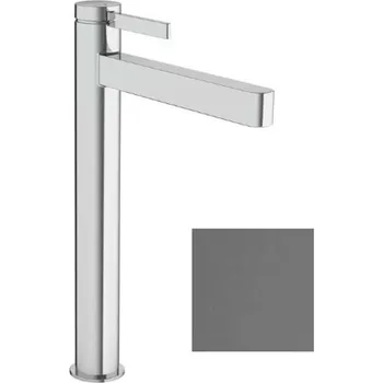 Hansgrohe Finoris - Umyvadlová baterie, s výpustí Push-Open, CoolStart, EcoSmart, kartáčovaný černý chrom 76072340
