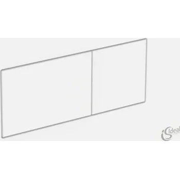 Splachovací tlačítko Ideal Standard Solea - Ovládací tlačítko splachování Solea P2, bílá R0110AC